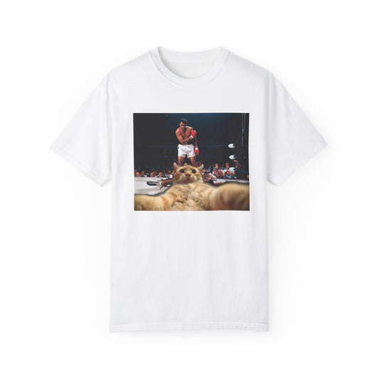Muhammed Ali Cat Selfie Comfort Colors Unisex T-Shirt